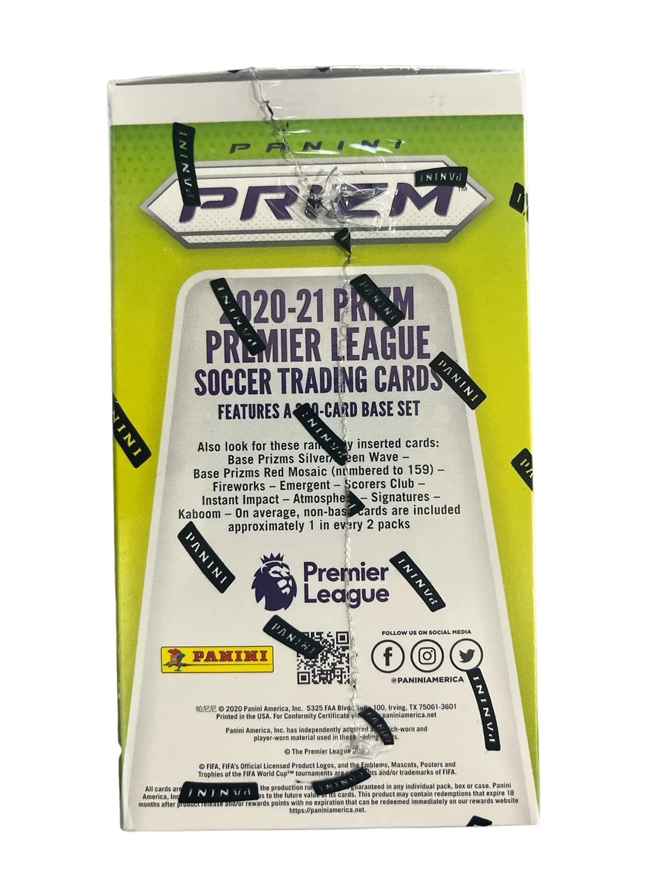 2020 Prizim Premier League Soccer Blaster Box Trading Cards B61443