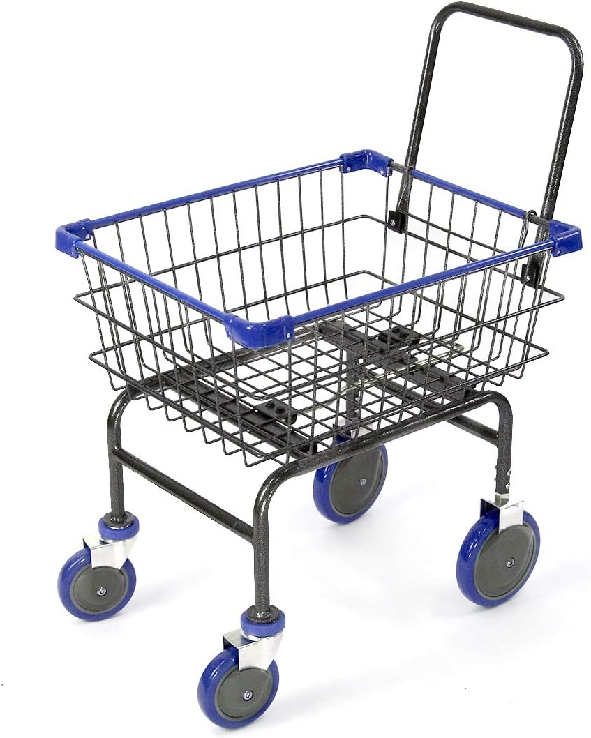 Charcoal Grey EZ Assemble Cart with U-Handle W492