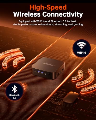 Mini PC Ryzen 7 5700U 32GB DDR4 1TB NVMe SSD S1071