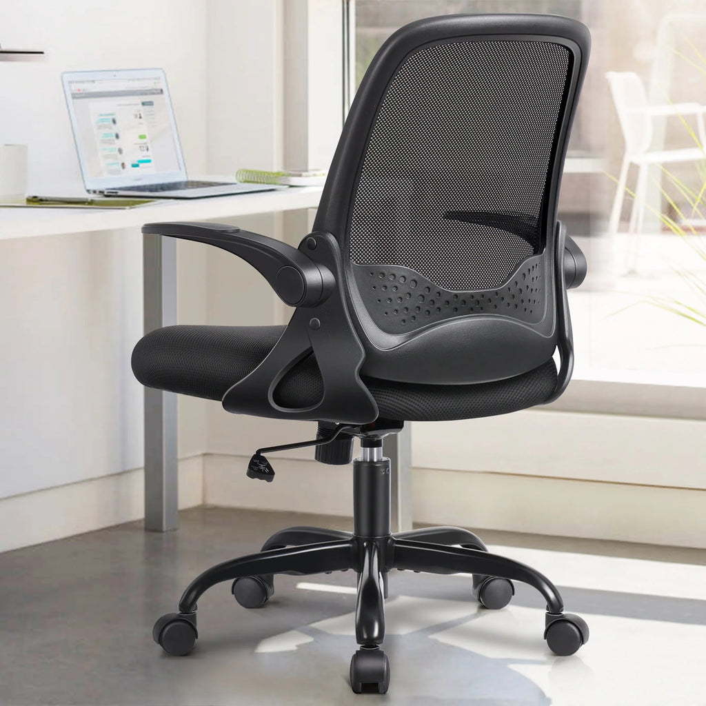 Black Ergonomic Mesh Office Chair W73088