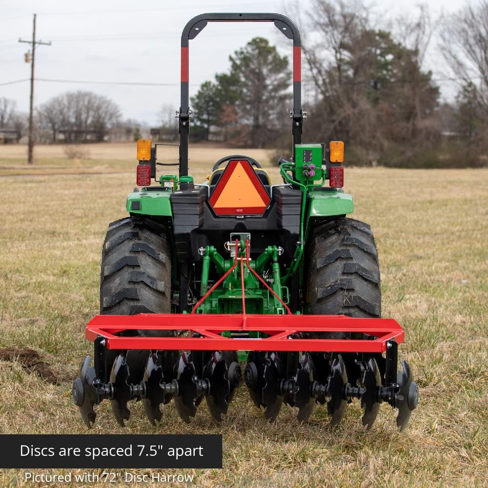 5 ft. 3 Point Category 1 Notched Disc Harrow G4591