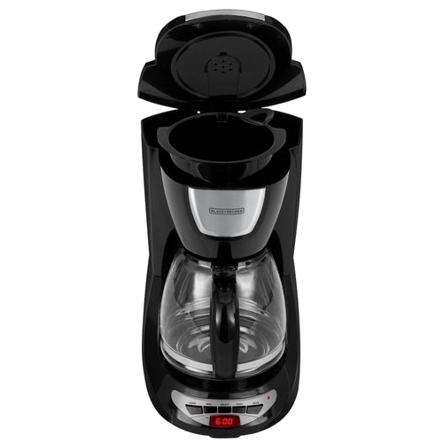 12 Cup Programmable Coffee Maker with Glass Carafe D432392