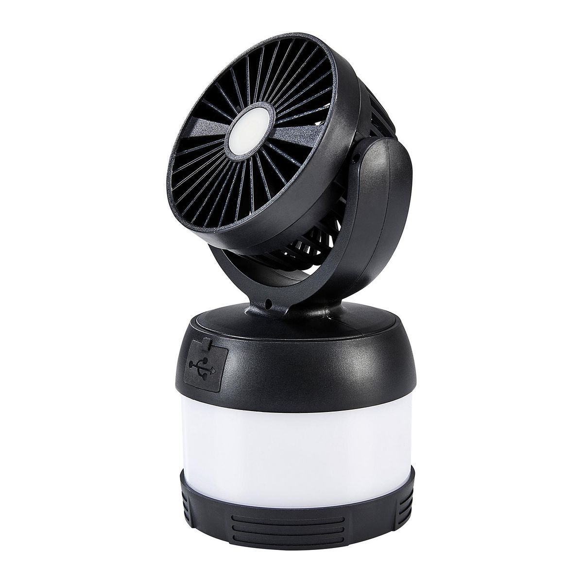 300 Lumen LED Rechargeable 3-in-1 Lantern, Fan, and Power Bank A1804