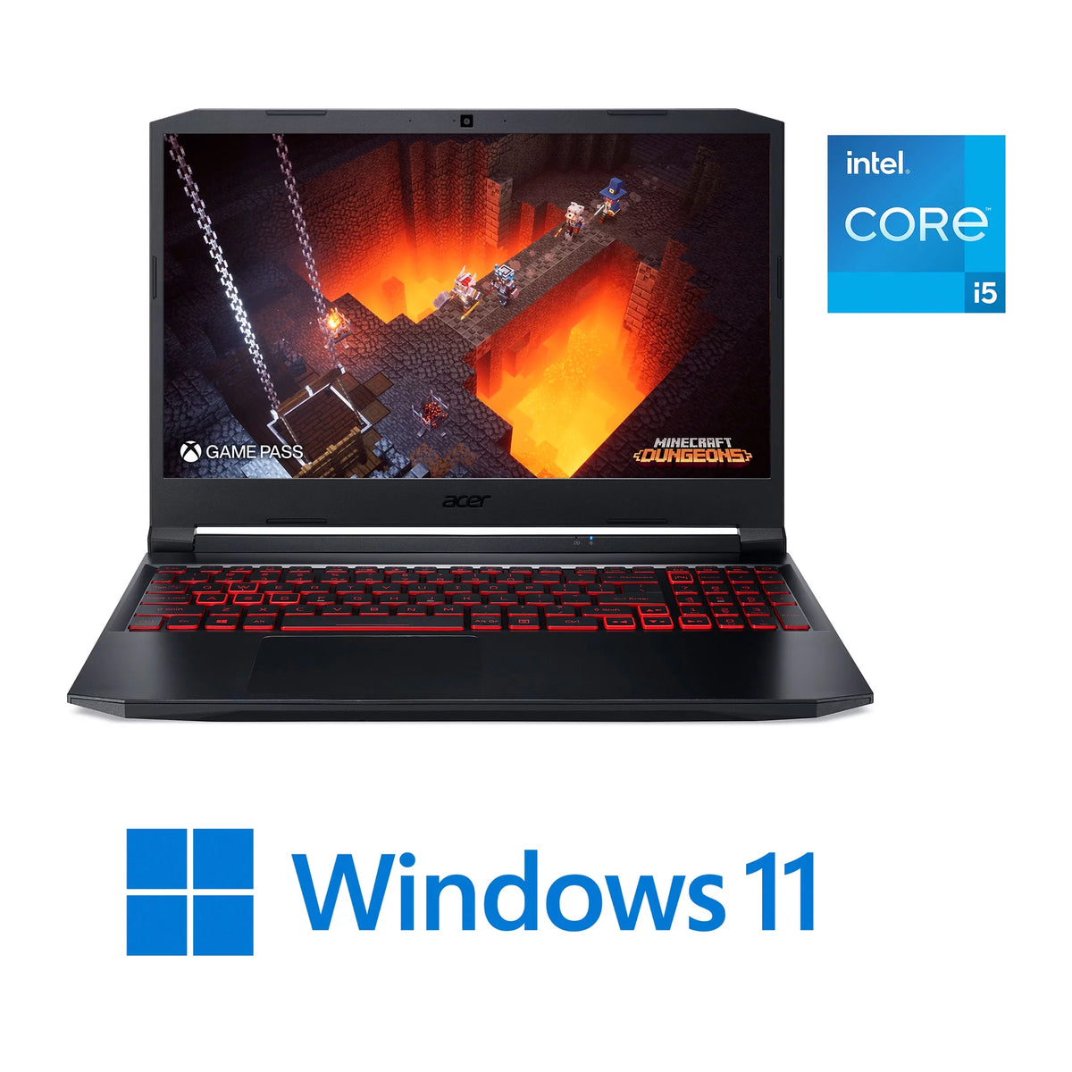 15.6" Full HD IPS 144Hz Intel Core i5 NVIDIA GeForce RTX 3050Ti 16GB DDR4 512GB SSD Windows 11 Home Laptop O645