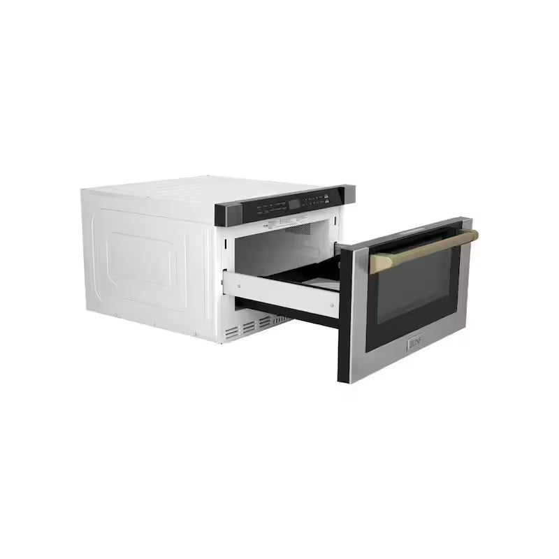 24 in. 1000-Watt Built-In Microwave Drawer Stainless Steel U649406