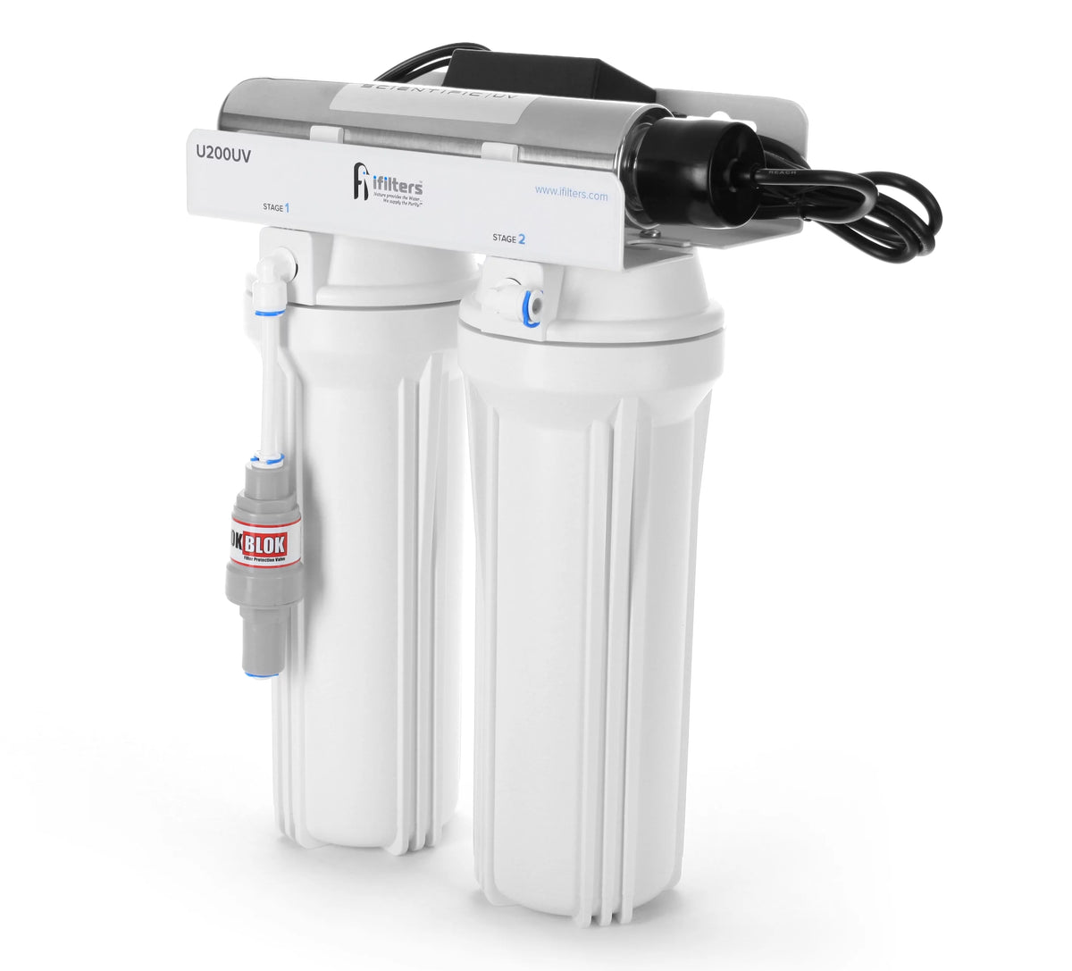 3 Stage Ultraviolet UV Drinking Water Filtration Purifier System R777