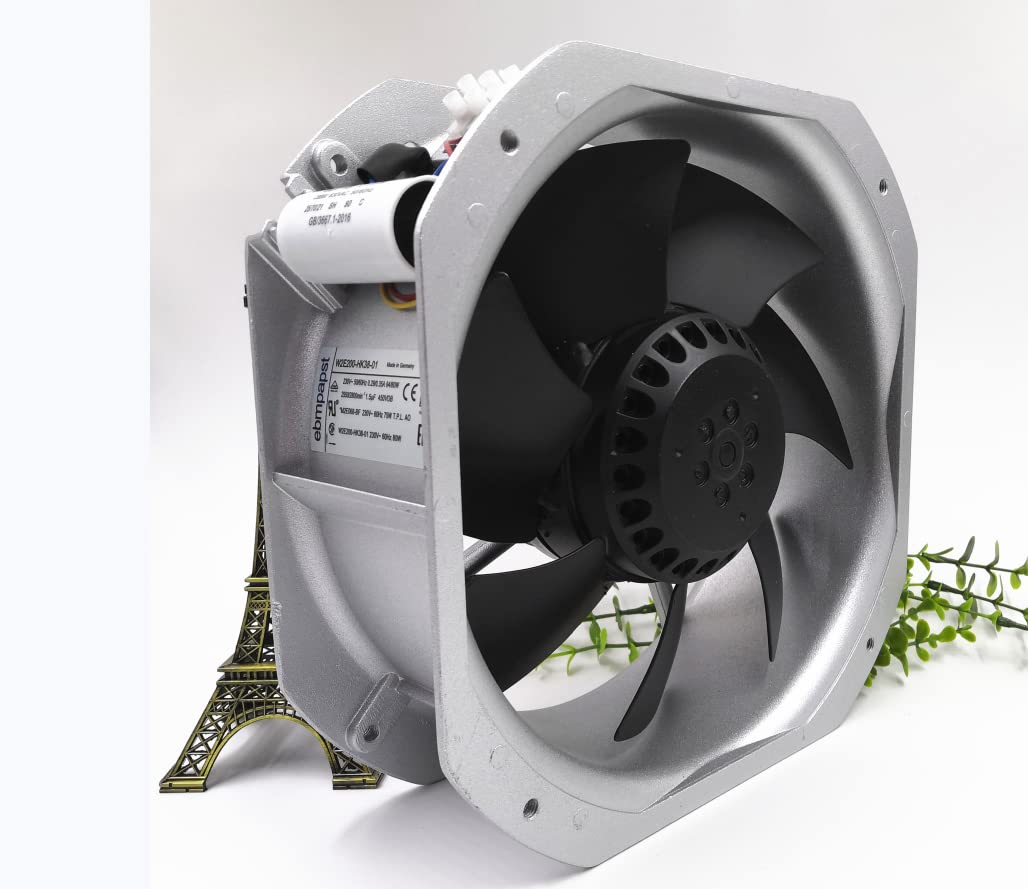 225x225x80mm 230V 64/80W Cooling Fan J9316
