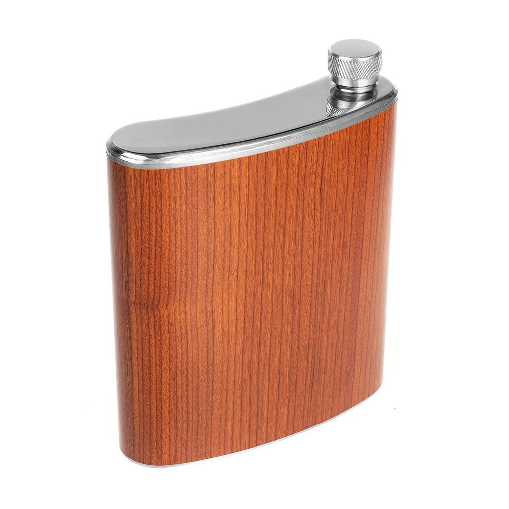 Stainless Steel Hip Flask with Shot Glasses 17 oz U58982