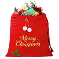 Large Velvet Christmas Santa Bags with Drawstring G8999