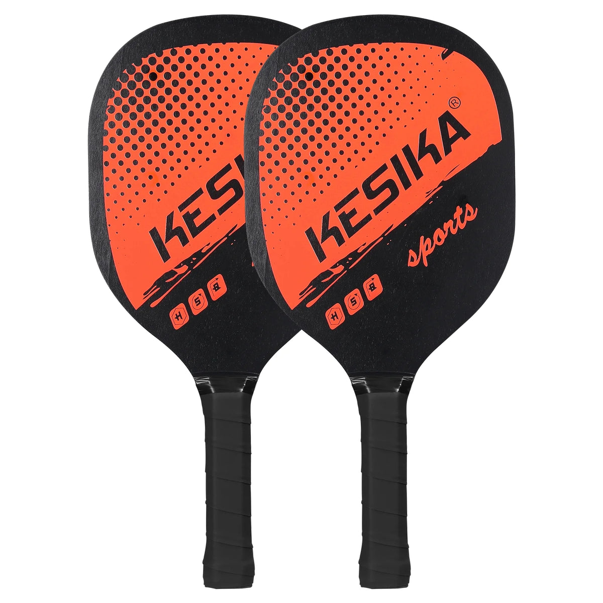 Pickleball Paddle Set 2 Rackets & 4 Balls with Carrying Bag S818
