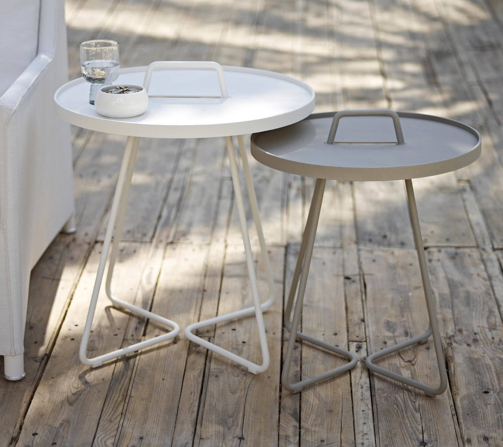 Taupe Side Table Z102