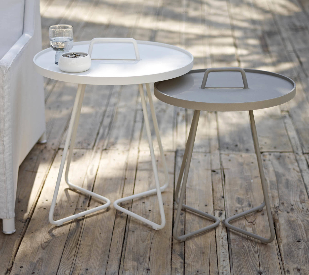Taupe Side Table Z102