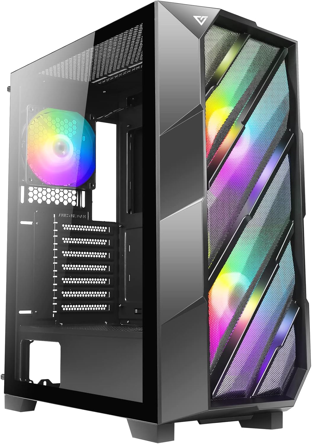 Mid-Tower ATX Gaming Case with ARGB Fans V915648