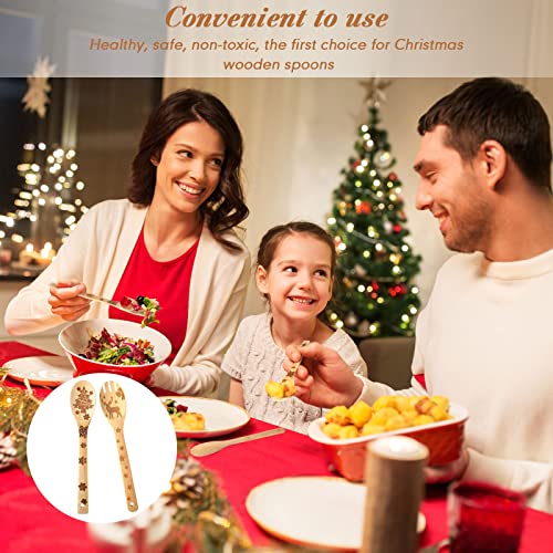 10 Piece Wooden Christmas Kitchen Utensils R635806