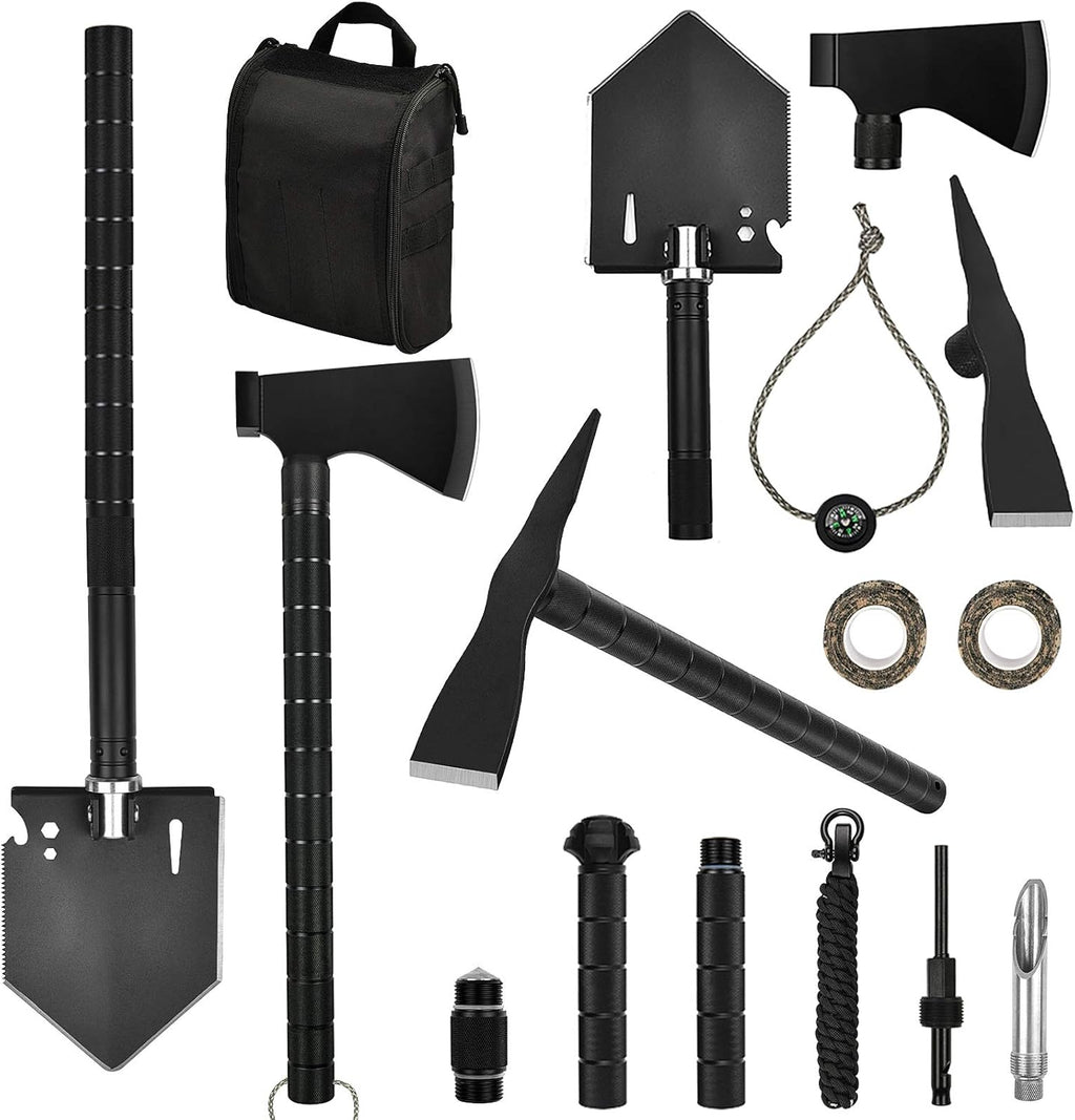 Survival Shovel Multitool with Molle Carrying Bag G1197