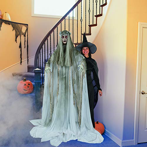 5ft 7in Light Up Ghost Halloween Decorations S64019