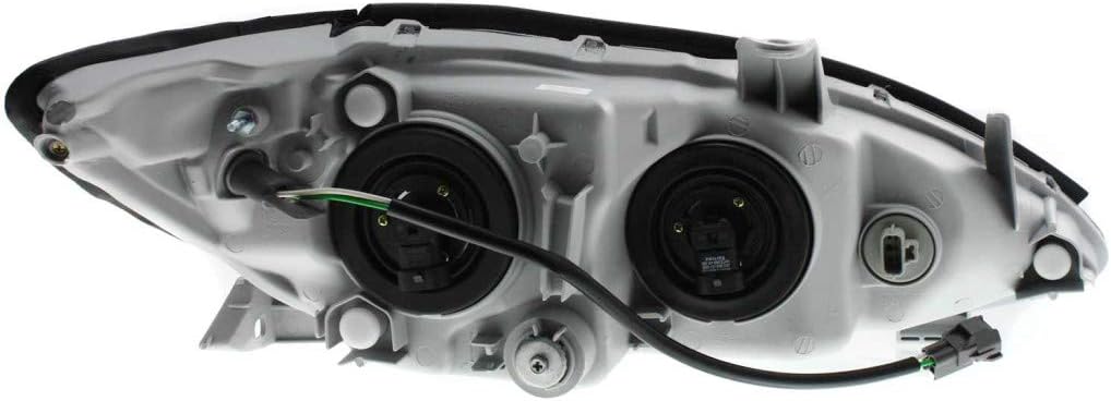 2005 2006 Toyota Camry Headlight Driver Side Black P2168