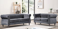 Velvet 2 Pieces Living Room Set T12092