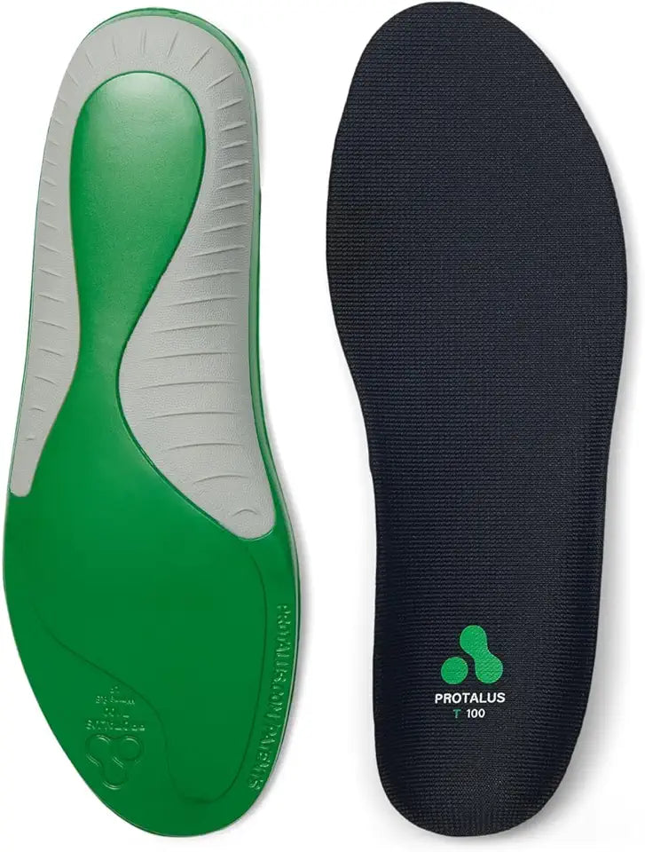 Black/Green Insole T429