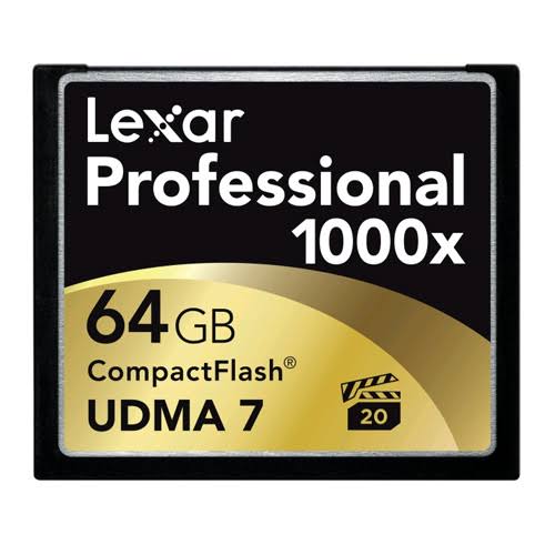 CompactFlash 64 GB Memory Card Pack of 2 S332