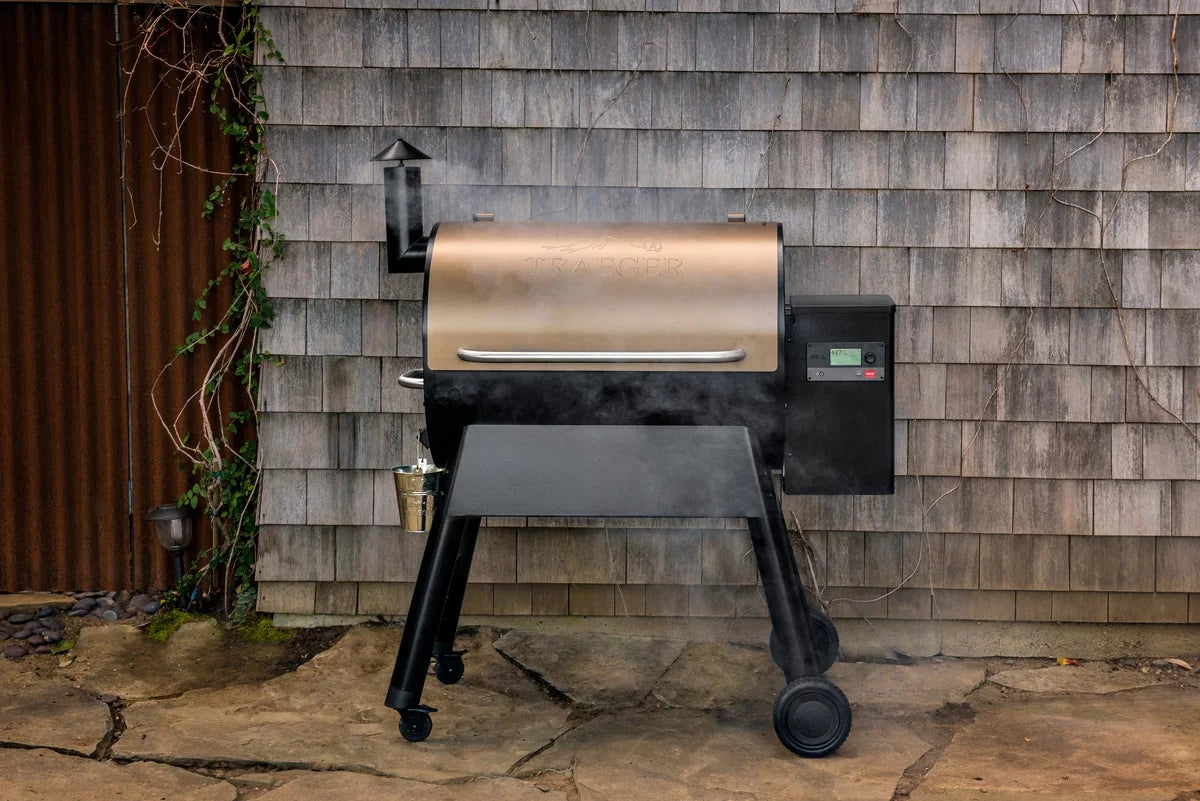 Black Wood Pellet Grill and Smoker A67880