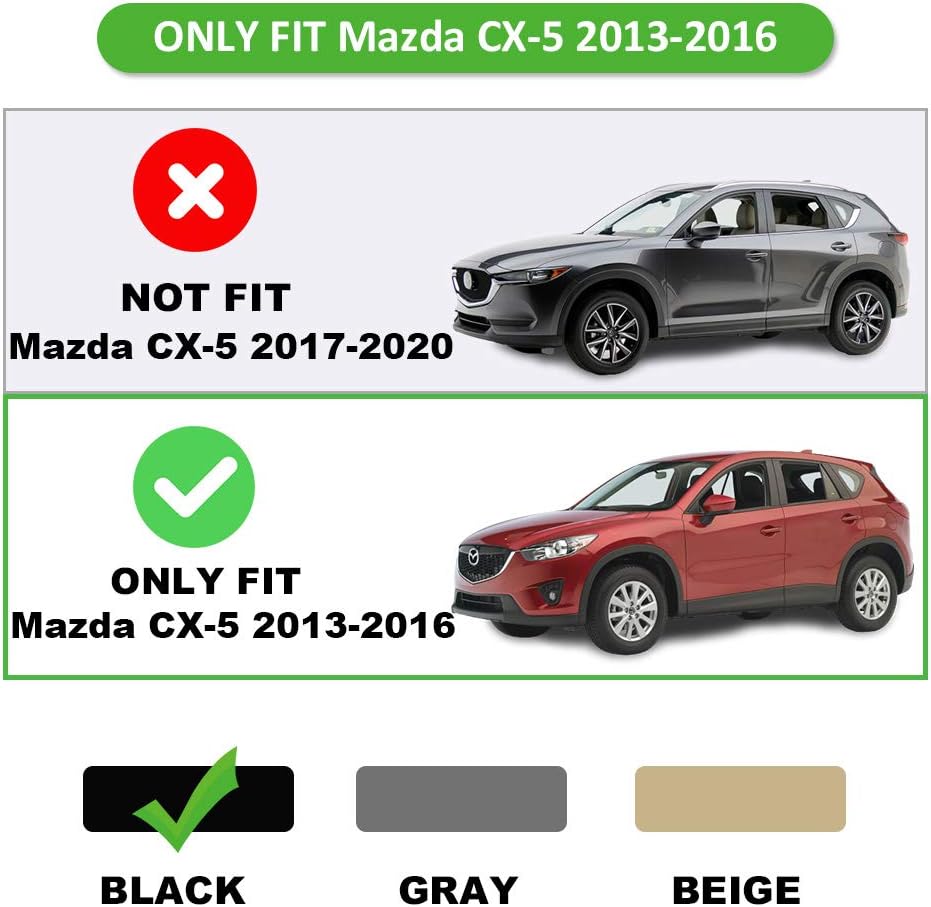 Cargo Cover SUV Rear Trunk for Mazda CX-5 A573