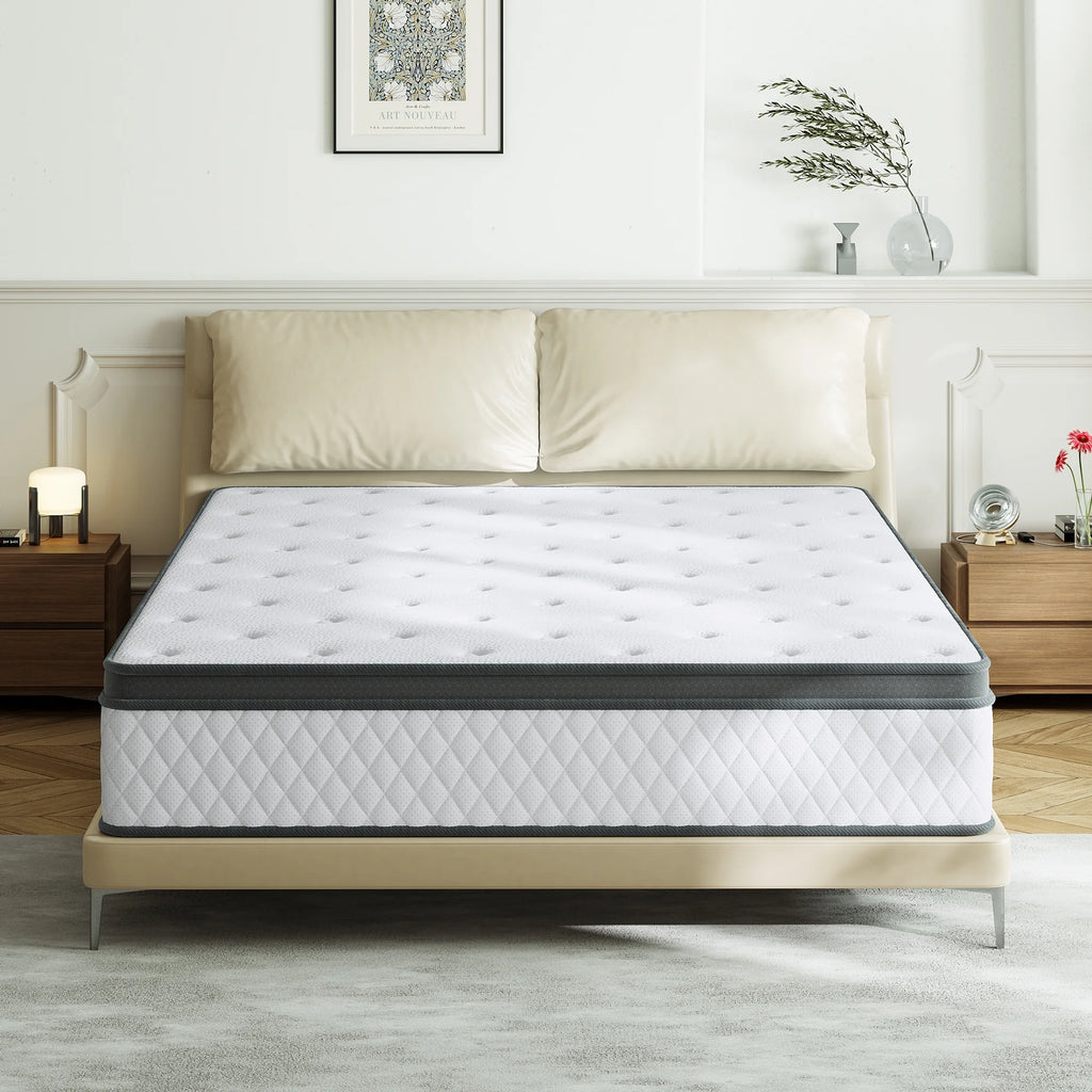 12 Inch Memory Foam Innerspring Hybrid Queen Mattress E324
