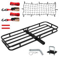53" x 19" x 5" 500 Lbs Hitch Cargo Carrier with Net E66362