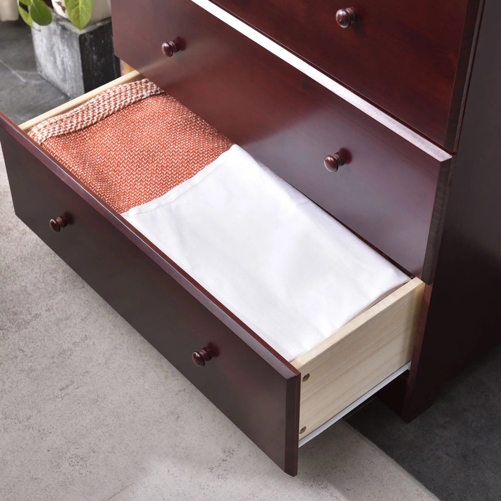 Solid Pine Wood 4 Drawer Chest Dresser C724602