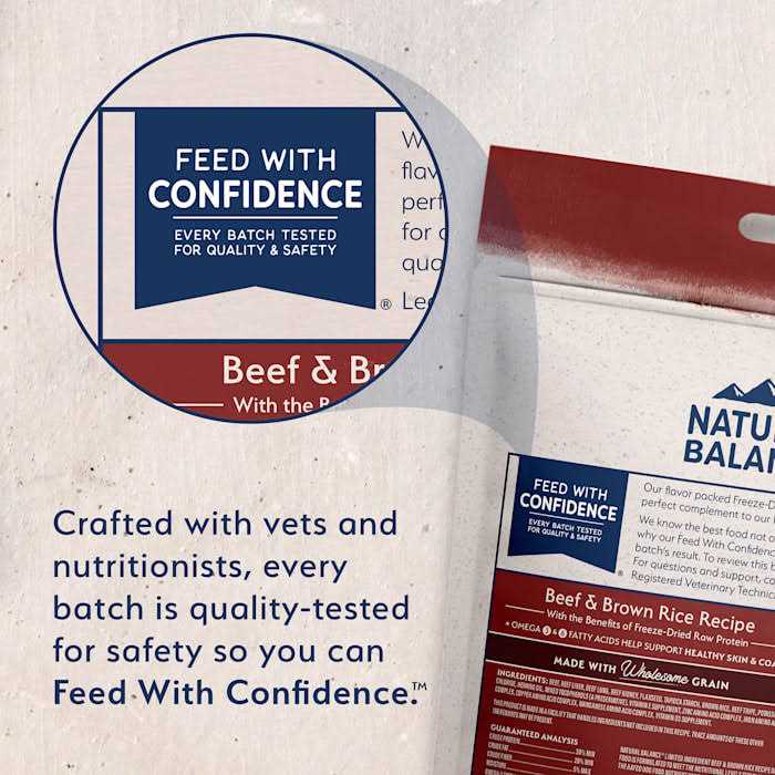 Limited Ingredient Beef & Brown Rice Freeze-Dried Dog Food I534