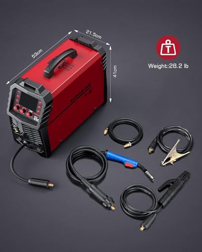 200Amp 6 in 1 Multi Process Welding Machine with LED Digital Display H59690