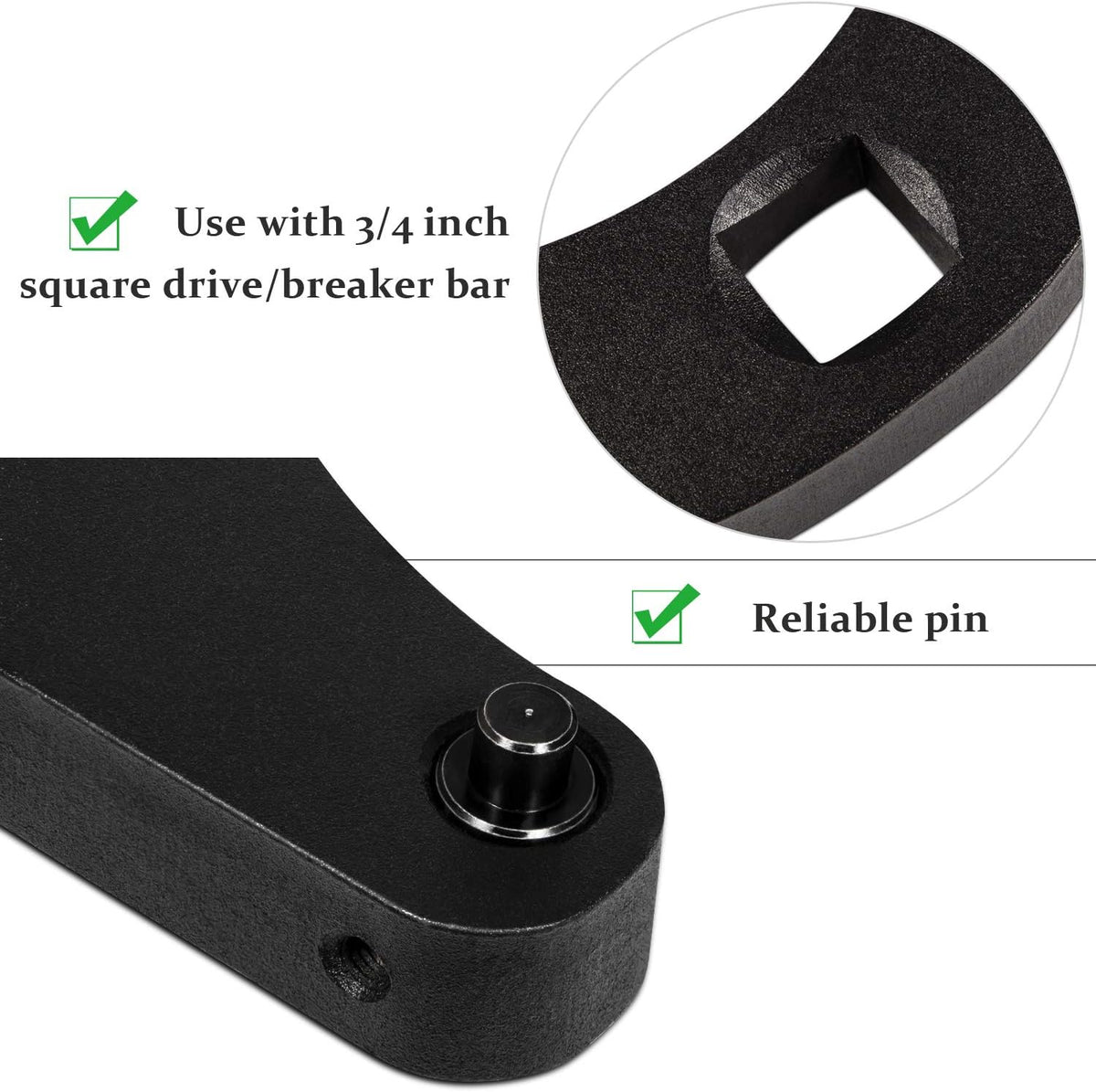 Adjustable Gland Nut Wrench for Hydraulic Cylinders D629