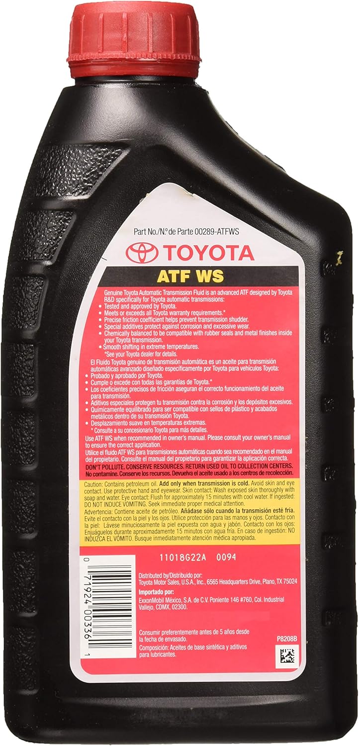192 Ounces Automatic Transmission Fluid, 6 Pack E4754