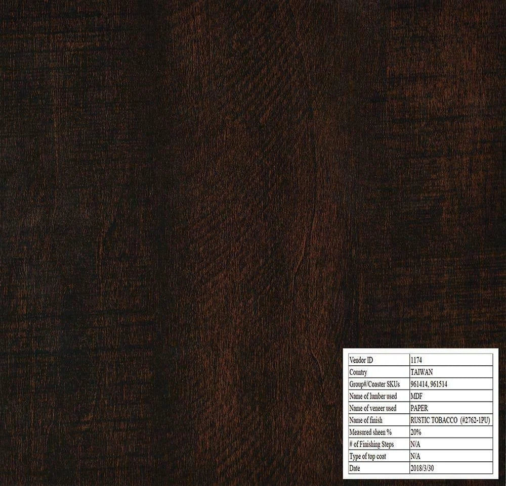Rustic Tobacco 3 Panel Folding Screen U784
