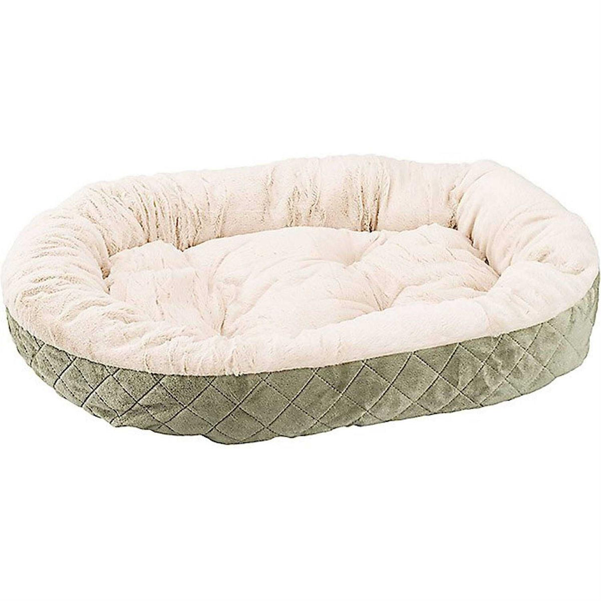 Quilted Oval Cuddler Pet Bed O122845