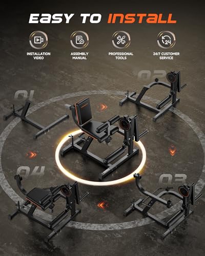 3-in-1 Adjustable Leg Extension and Curl Machine G74543