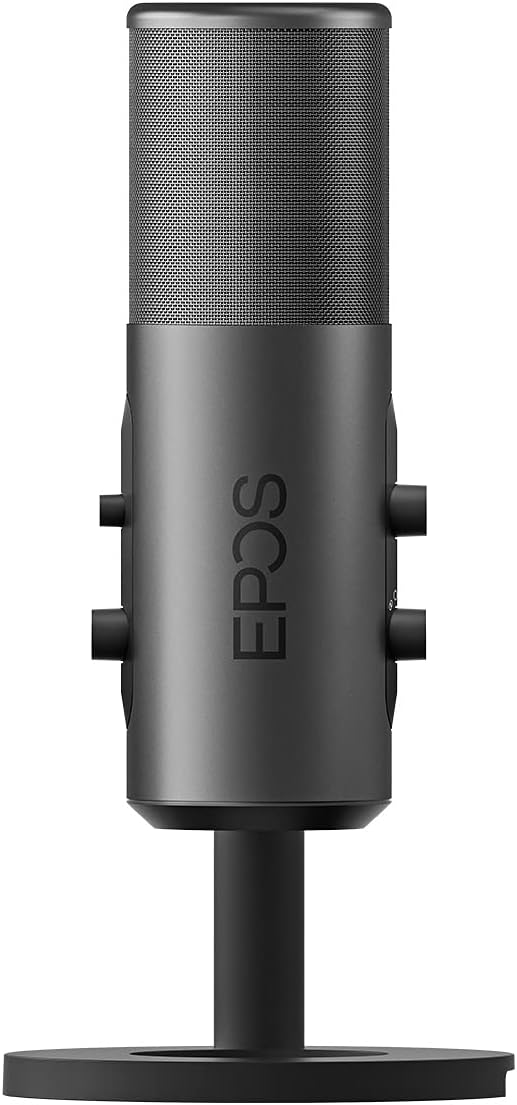 Gaming Microphone with USB-C Cable and Audio Controls E242103
