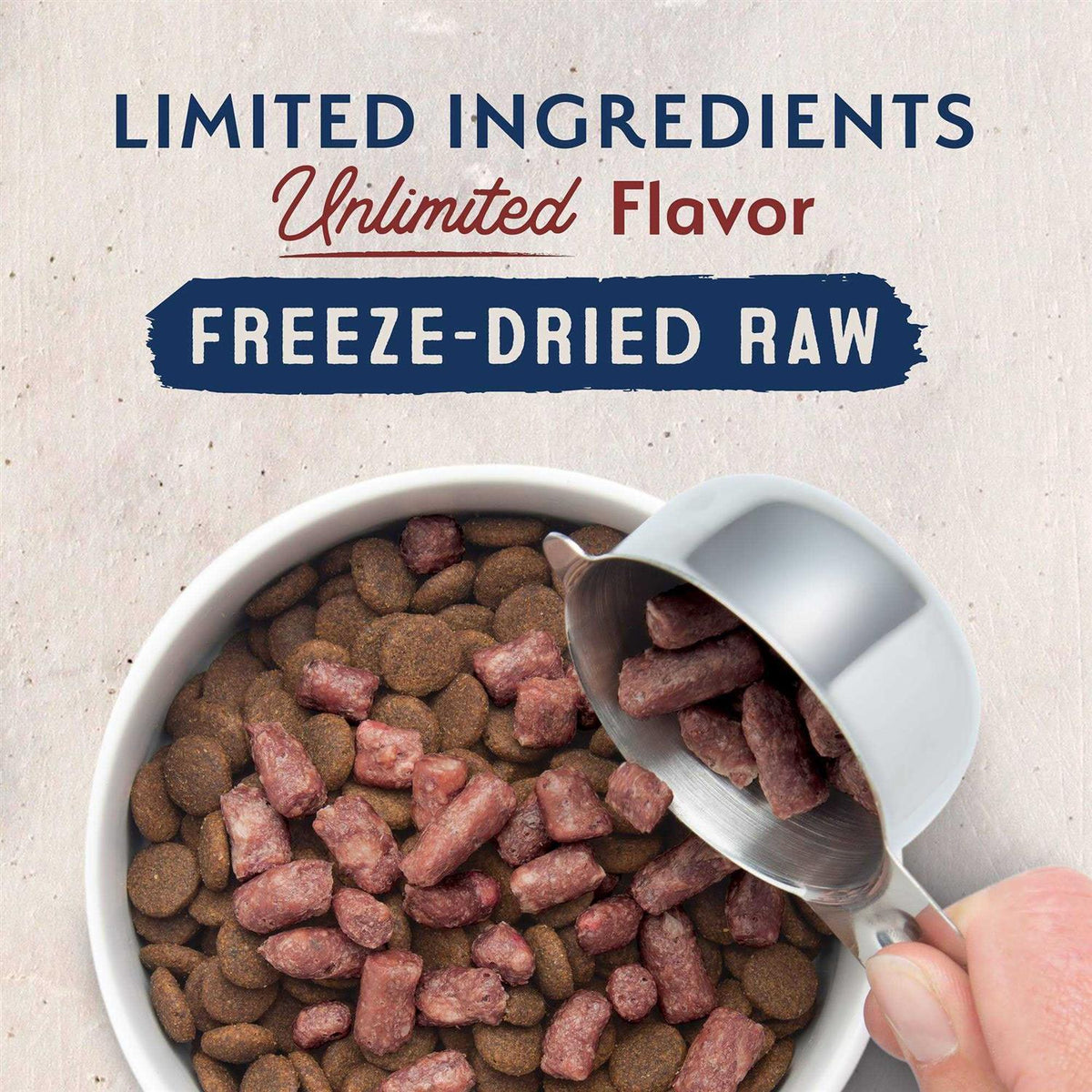 Limited Ingredient Beef & Brown Rice Freeze-Dried Dog Food I534