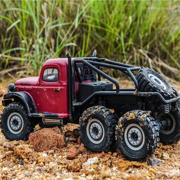 Red 6x6 RTR Crawler D581