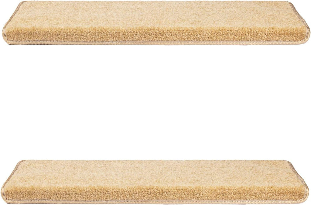 Brown 14-Pack Non-Slip Carpet Stair Treads E408