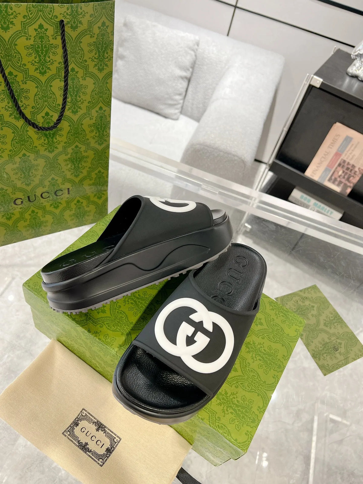 Men and Women Slippers Heels 5 cm V3671