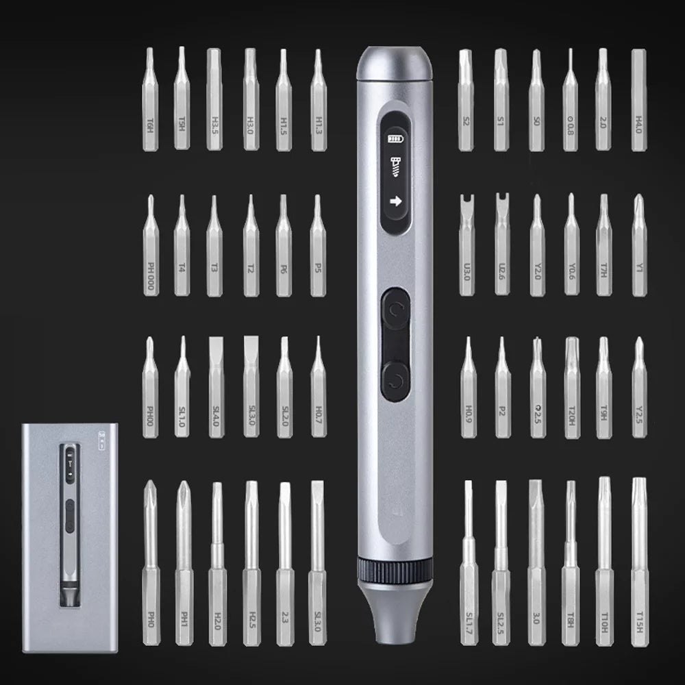 Adjustable Rotation Electric Screwdriver Set X8294