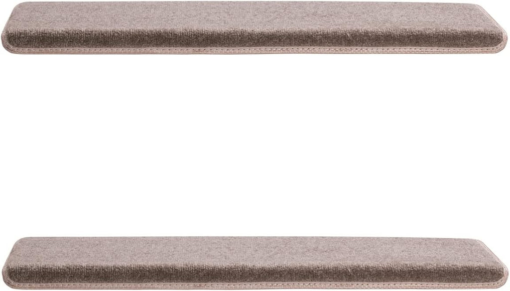 Brown 14-Pack Non-Slip Carpet Stair Treads E408