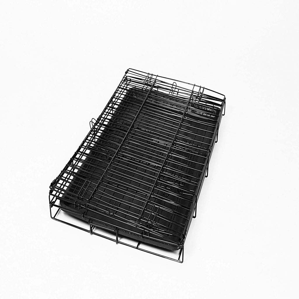 Double Door Metal Dog Crate E658435