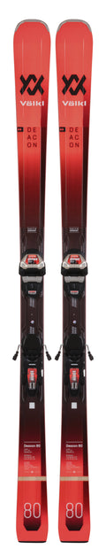 2021 Volkl Deacon 80 Skis with Lowride XL 13 FR Bindings - 182 G781206