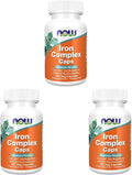 Iron Complex 100 Veg Capsules Pack of 3 T344402