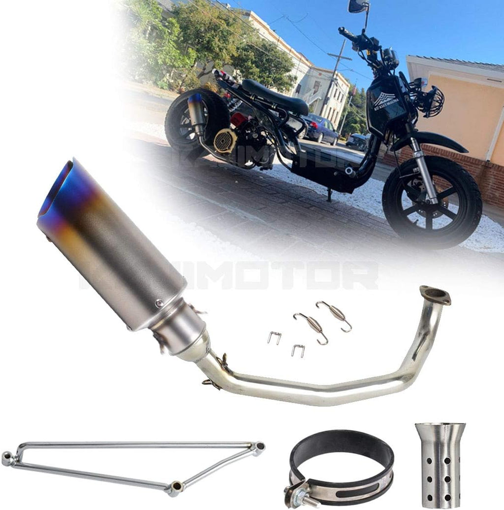 250mm Half Blue Exhaust System Muffler Z42060