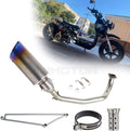 250mm Half Blue Exhaust System Muffler Z42060