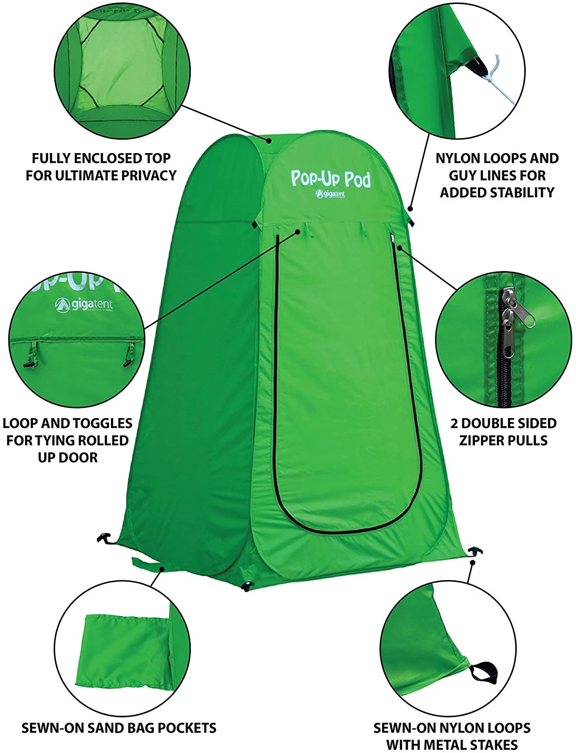 Privacy Tent with Carry Bag H379801