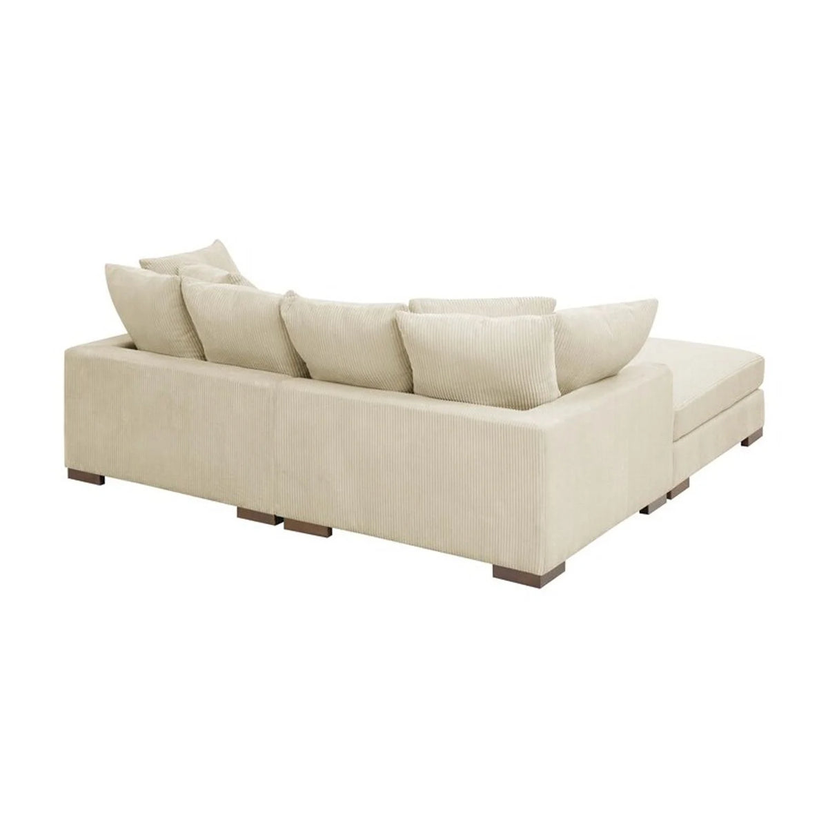 Corduroy Upholstered Sectional R154146